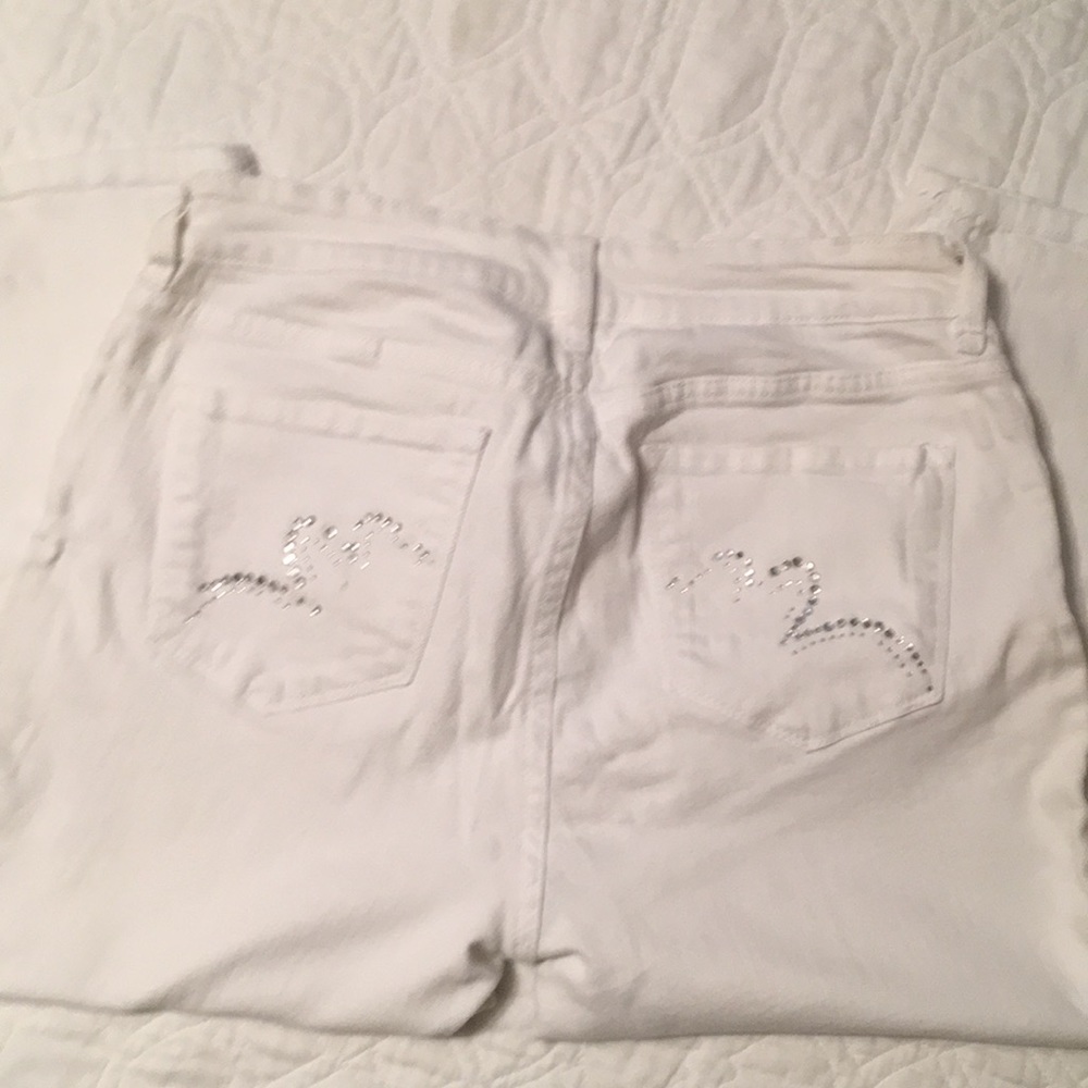 NYDJ white capris 12